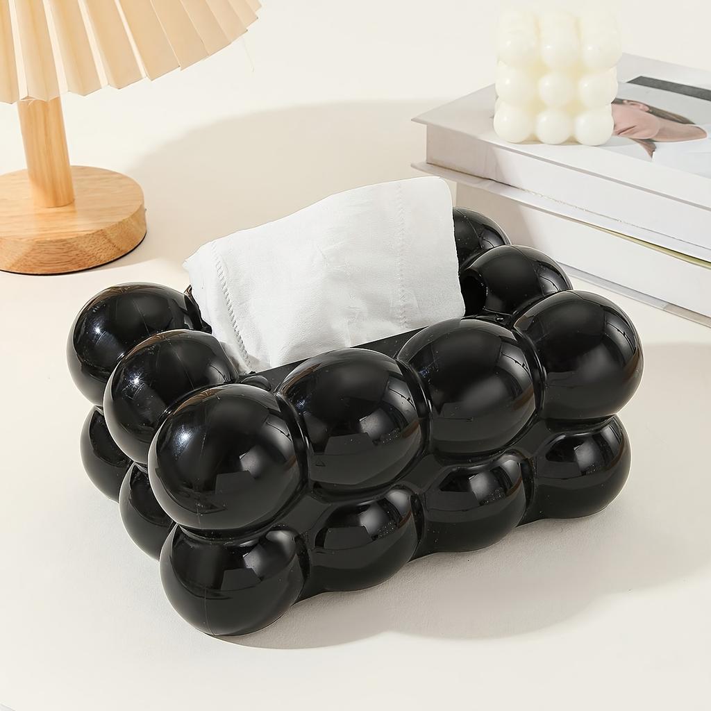 1pc Home tissue box, desktop tissue holder, decorative tissue box, household goods