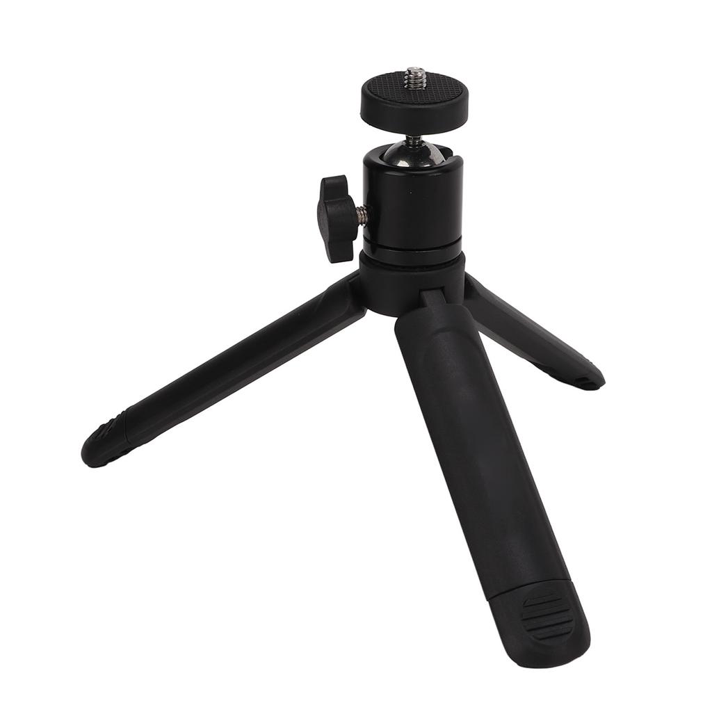 KINGJOY Desktop-Stativ 2 Abschnitte Einziehbar Mini-Stativ für Live-Streaming Telefon Kamera Ständer