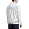FILA Striped Color Block Hooded Tennis Woven Jacket Men Jacket White A11M323703F-ZA