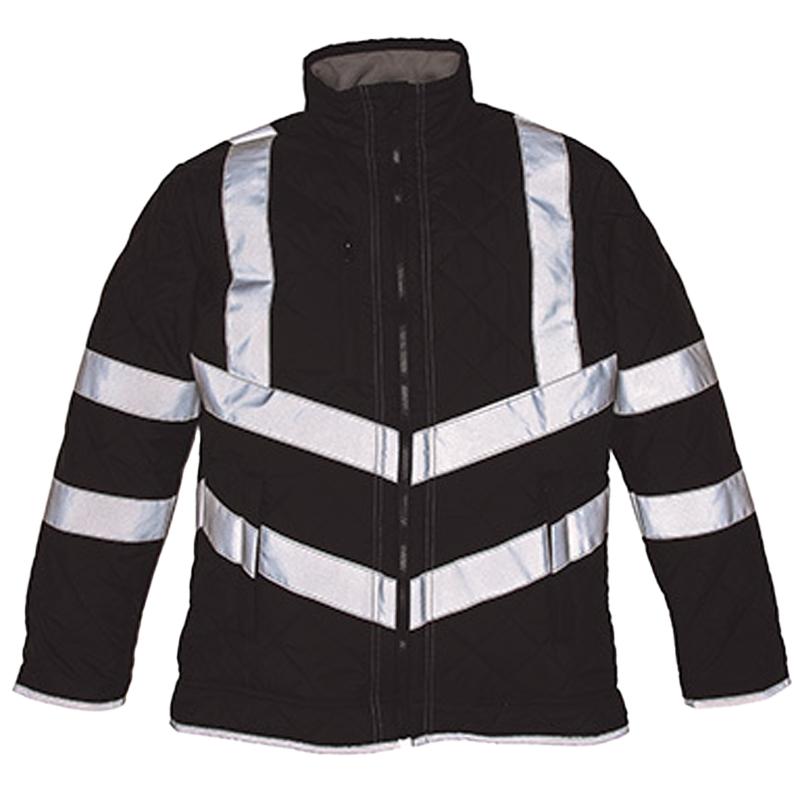 Yoko Unisex Adult Kensington Hi-Vis Fleece Lined Jacket