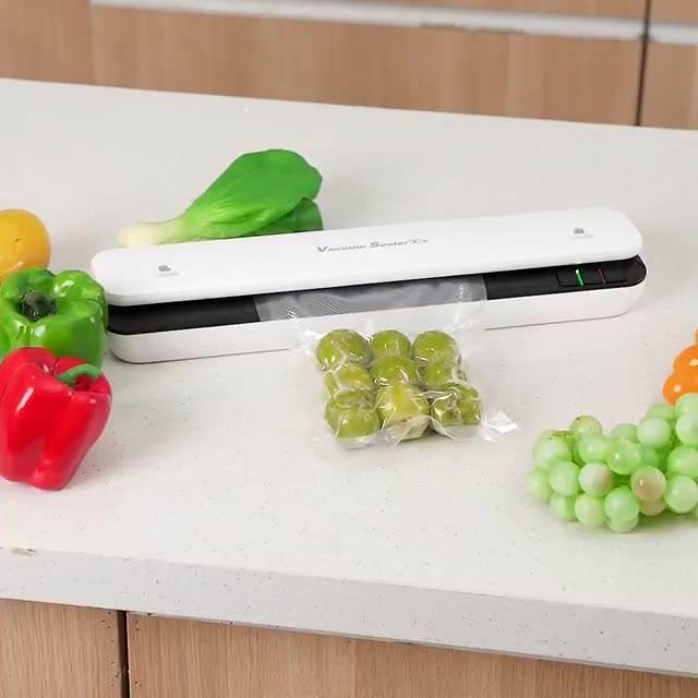 Automatická elektrická zástrčka EU Vacuum Sealer pro domácnost Vacuum Sealer uzavírací přenosný balicí stroj Univerzální pro mokré suché potraviny