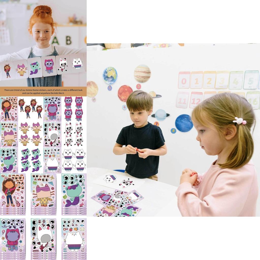 Cm2303006 Interactive Delightful Cartoon Puzzle Stickers For Joyful Parentchild Moments
