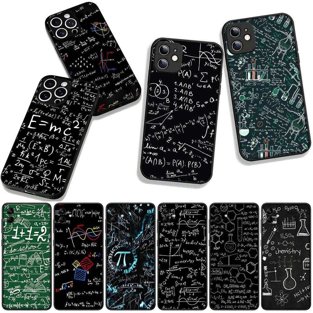 Chemistry Science Chemical Maths Equation Formula Phone Cover Case for Apple iPhone 17 16 11 Pro XS Max XR 6 7 8 Plus + 16E SE