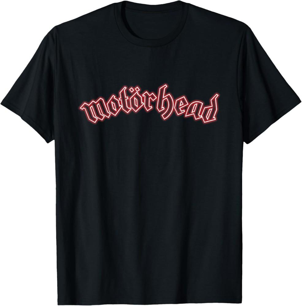 Motörhead – Red Neon Logo T-Shirt S