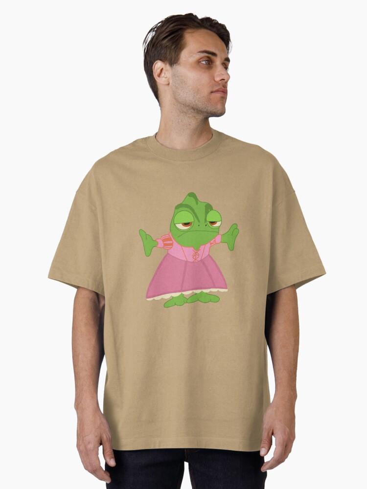 The Princess and the Frog Unimpressed Frog Cartoon Collection Oversized T-Shirt