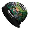 Custom Cool Winter Warm Women Unisex Knitted Hat Unisex Adult Anime Panda Skullies Beanies Caps Kawaii Cartoon Bonnet Hats