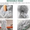 2pcs Fiber Bendable Duster with Extendable Long Handle for Home