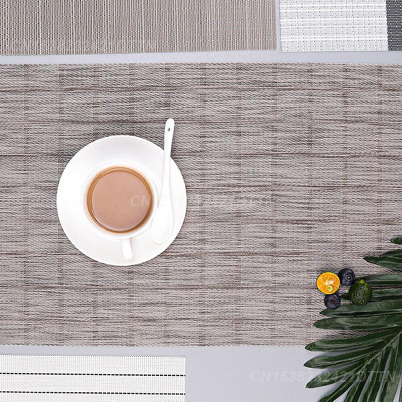 1шт западный коврик для еды простой и эстетически приятный 45x30см обеденный стол коврик — фото 7