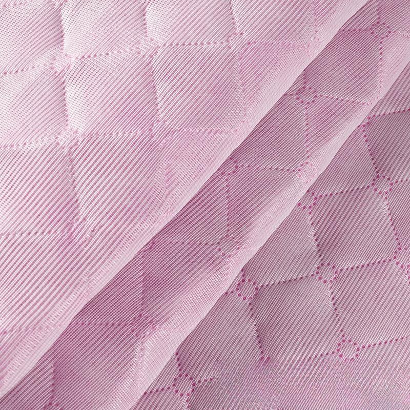 Ultrasonic Embossed Diamond-shaped PU Leather Fabric Lining Free Clothing Handbags Designer Clothing Sewing Accessories