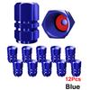AUTCOAT Aluminum Alloy Car Wheel Tire Valve Caps Tyre Rim Stem Covers Car Dustproof Tire Cap For Cars Motorcycles Trucks Bikes Stem Caps1
