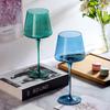 Colorful Stemmed Glass Creative Spray Wine Cup Burgundy Red Wine Goblet