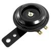 DC 12V 1.5A Black Metal Electric Horn Compound Horn for Motorcycle U8T19214