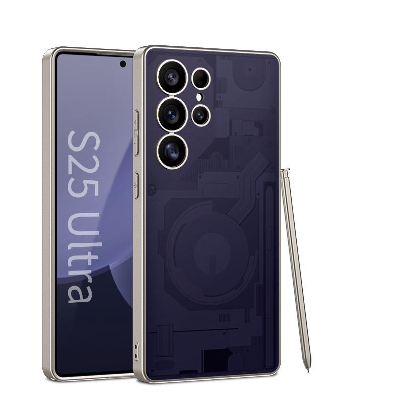 Samsung S25 Ultra Circuit Board Matte Protective Phone Case