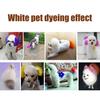 Haustierfarbe ohne Erhitzen Ungiftige Temporäre Haarfarbe Creme für Hunde Katzen Sichere Haut Seidige Lebendige Farben für Partys Fotos und Feiertage