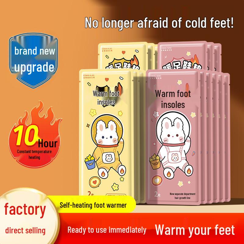 Selbsterwärmende Wintersohlen für Männer & Frauen - Einweg-Warme Fußpflaster