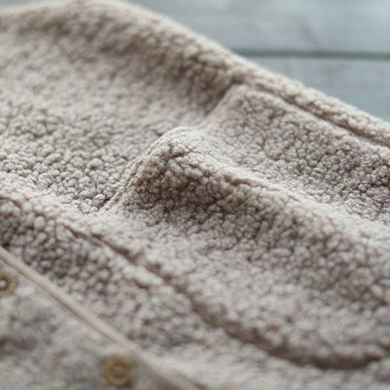 Gilet court en laine d'agneau pour femme, Vintage, chaud, sans manches, en coton, vêtements d'extérieur, décontracté, grande taille, hiver