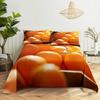 Fruit Bed Sheet set and Pillow Case Queen King Size Bedding Set Lemon Print Pillowcase for Double Twin Full Single Bed Free Ship