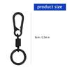 5Pcs Lobsters Clasp Hook Key Rings Buckle Light Weight Zincs Alloys Carabiner Keychains for Hiking Travel Daily Carry