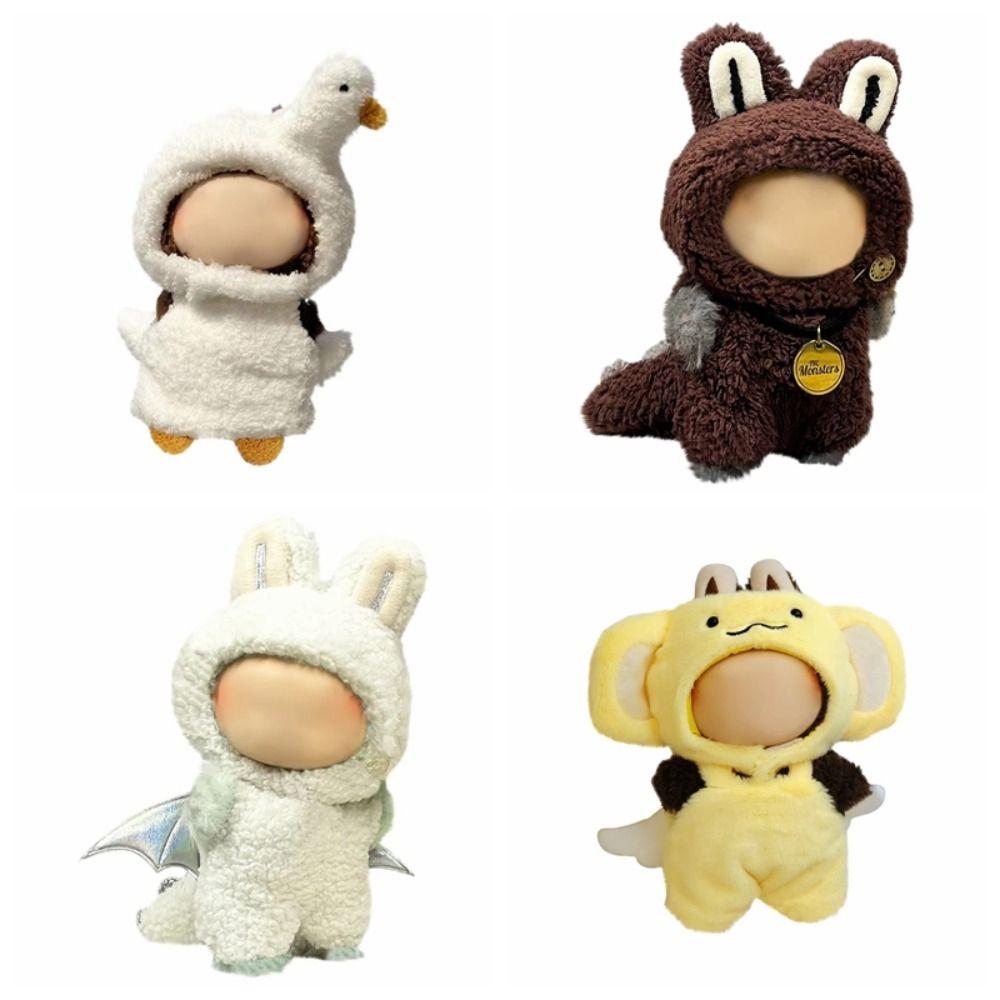 

Different Styles Doll Clothes 17cm Size Doll Outfit Cartoon Cosplay Dress for Labubu 1