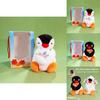 Pingu Pinguin Plüschtier Mit Blume Geschenk Für Kinder Und Sammler