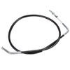 Motorcycle Clutch Cable PVC Steel Wire Black Antiaging Replacement for Suzuki GSXR‑600 GSXR‑750