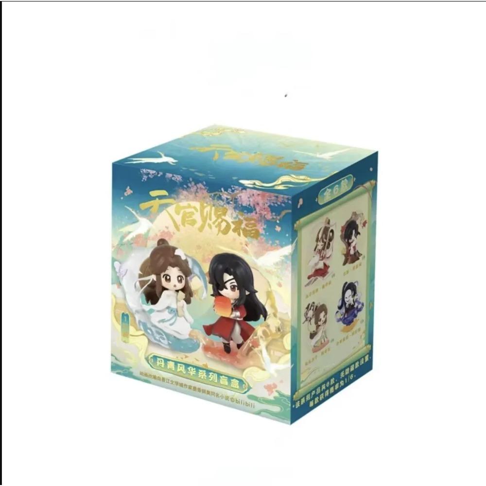 Heaven Official s Blessing The Splendor of Painting Series Blind Box Tian Guan Ci Fu Mystery Box Xielian & Huacheng Figure Toys Models Official Genuine