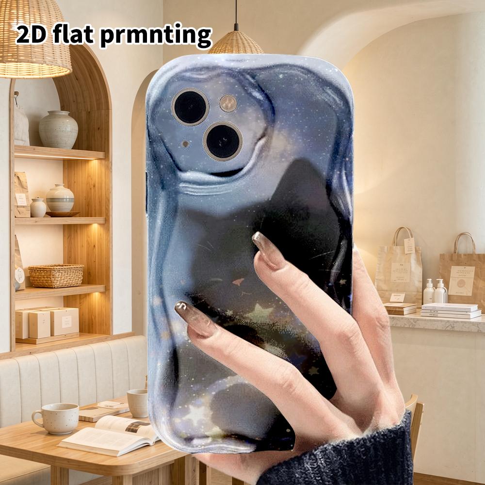 Phone Case: 2D Flat Design Suitable for iPhone 18 17 16 15 14 13 Pro Film Protective Case, Couple Style, Anime Beauty, Christmas and Halloween Gifts