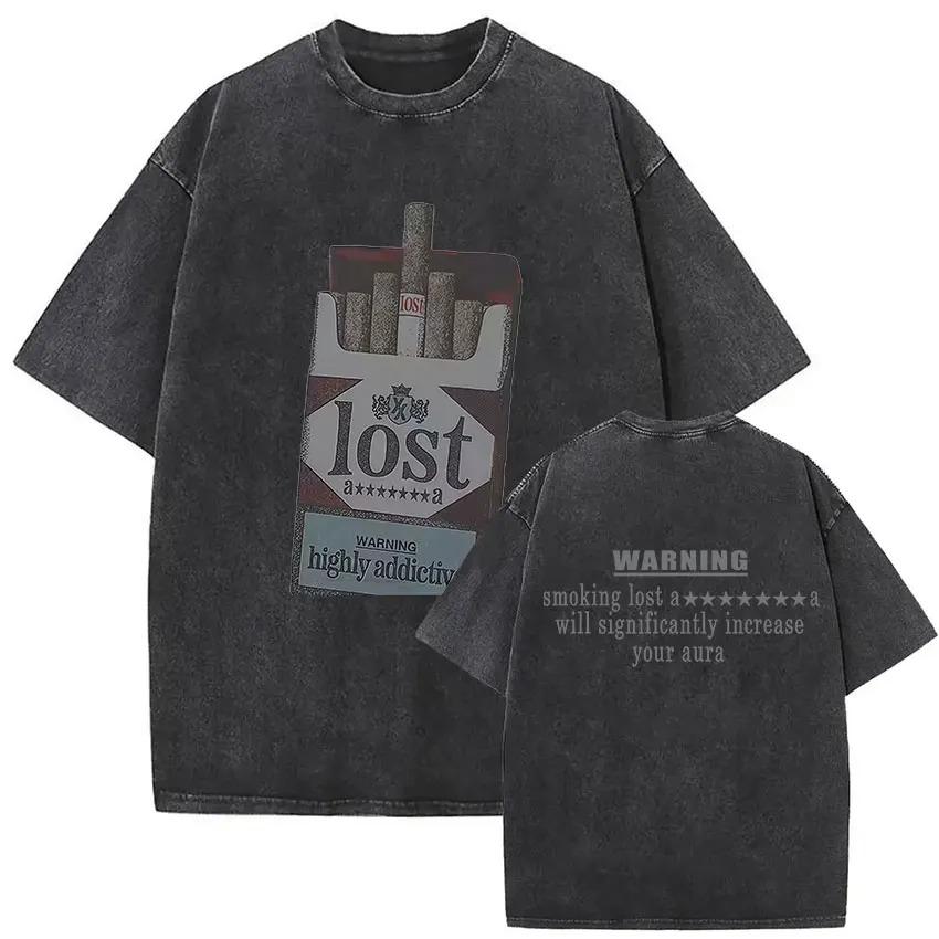 Rapper MGK Lost Americana Tour 2026 Tričká Machine Gun Kelly Vintage Prané Grafické Tričko Pánske Hip Hop Krátke Rukávy Tričko