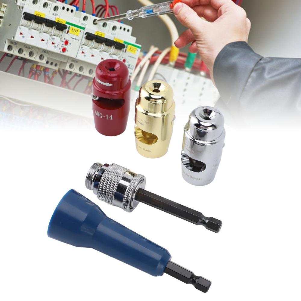 Adjustable Wire Twisting Tool Steel Drill Wire Stripper Wire Stripping Tool Power Drill
