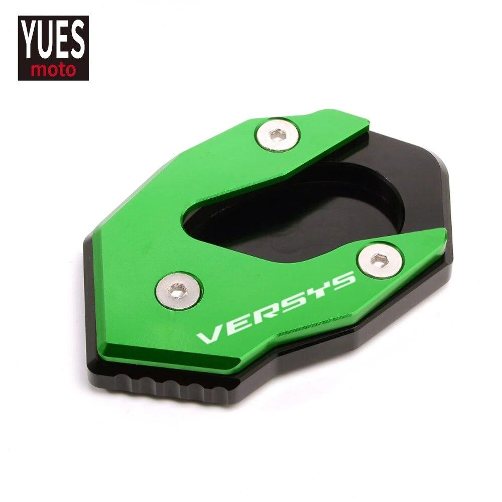 

Аксессуары для мотоциклов, боковая подставка с ЧПУ, удлинитель, подставка для ног, увеличитель для KAWASAKI VERSYS X 300 300 250 X300 X250 Black Green