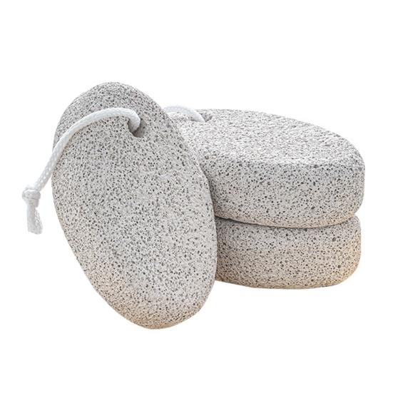 Natural Pumice Stone Heavy-Duty Callus Remover for Dry & Rough Heels Exfoliating Stone for Cracked Feet Dead Skin Remover Spa-Grade Foot Care Tool