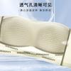Traceless tube top, no steel ring to gather, one-word shoulder, no shoulder strap, removable non-slip sagging underwear, women's bra, beautiful back.