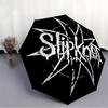 1PC Slipknot Band Logo Automatic Open/Close Umbrella, 8-Rib Sturdy Frame, Lightweight Portable Umbrella, Commute, Business - Ideal Gift for Friend, Vi