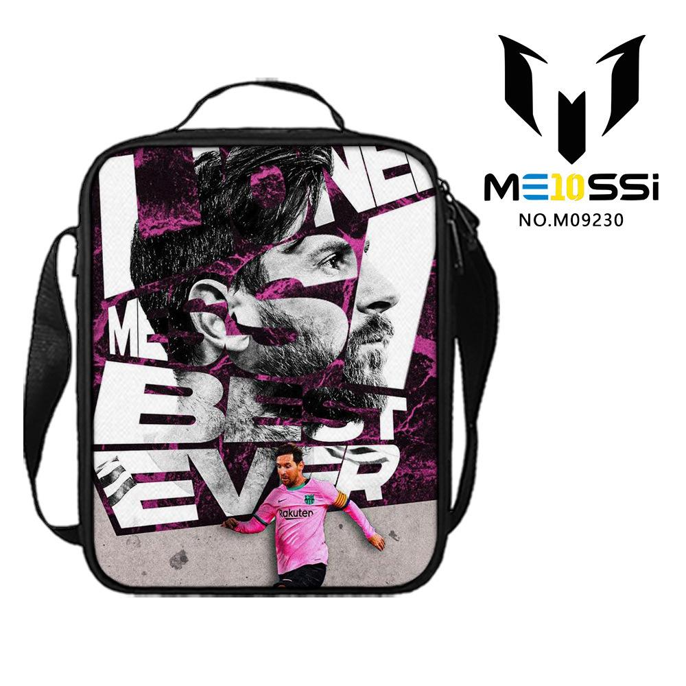 International Players Lunch Bag Meal Bag Elementary School Picnic Ice Bag Satchel Shoulder Bag