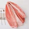 Écharpe Géométrique à Franges en Coton Style Européen et Américain d'Été pour Femme - Châle Protection Solaire