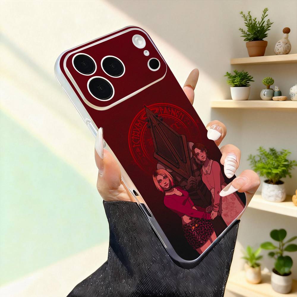 Horror Games Silent Hill Cool Phone Case For iPhone 17,16,15,14,13,12,11,Pro,Max,Plus,Mini,SE4,E For Magsafe Wireless