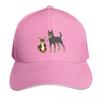 Australian Kelpie  Cute Tan and Black Dog Illustration Pattern Baseball Cap sun hat fishing caps Unisex Womens Beach Visor Unisexs
