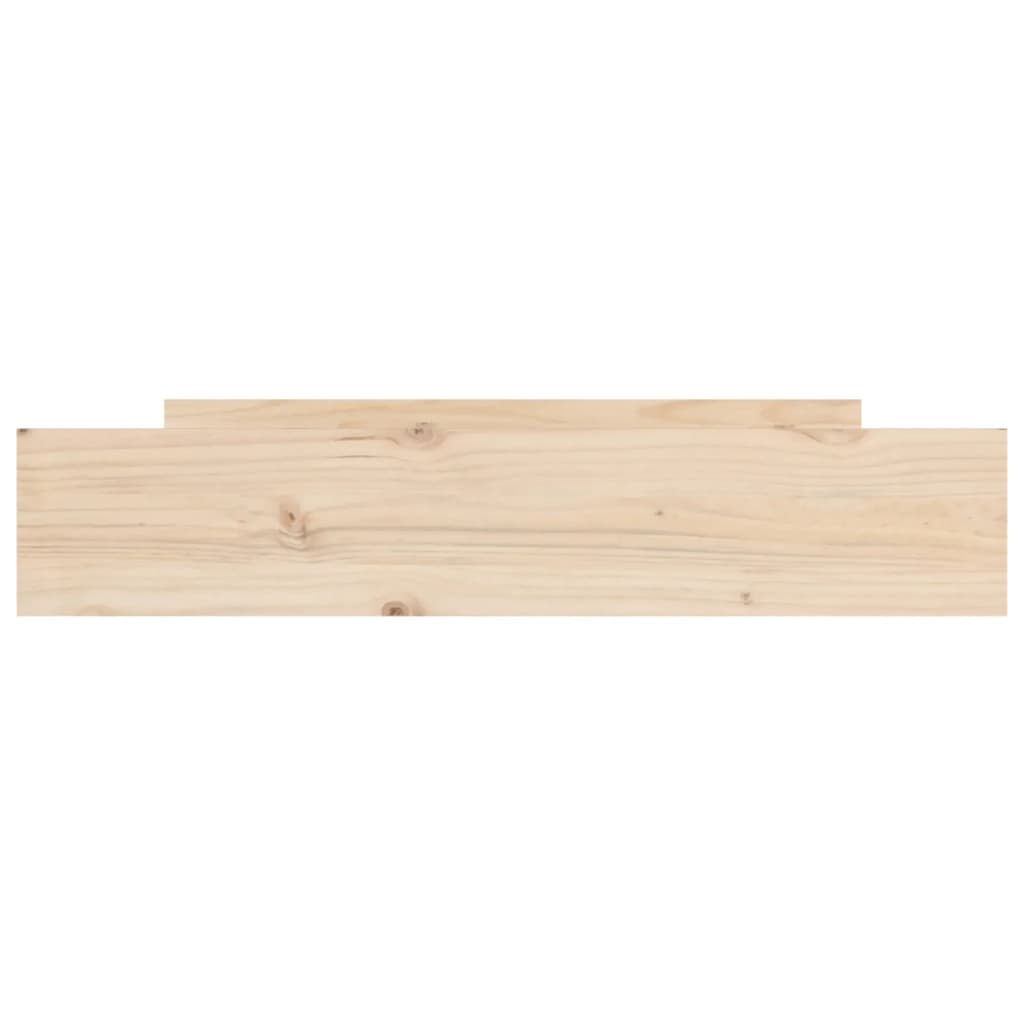 Vidaxl Under-Bed Drawers, 2 Pcs, Solid Pine Wood