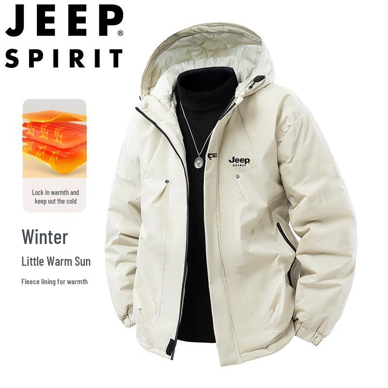 

JEEP SPIRIT Men s Hooded Padded Jacket 3XL