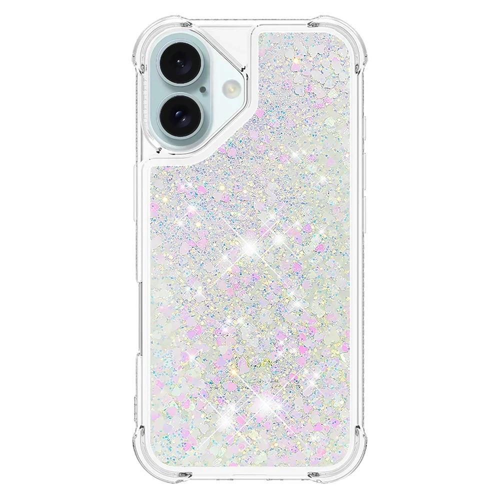 Luxury Bling Glitter Phone Case For Samsung Galaxy S22 S21 S20 FE S10 Plus S10E Note20 Ultra Dynamic Quicksand Bumper Back Cover