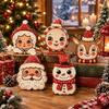 Snowman Christmas Ornaments Wooden Xmas Desktop Ornaments Christmas Decoration  Christmas