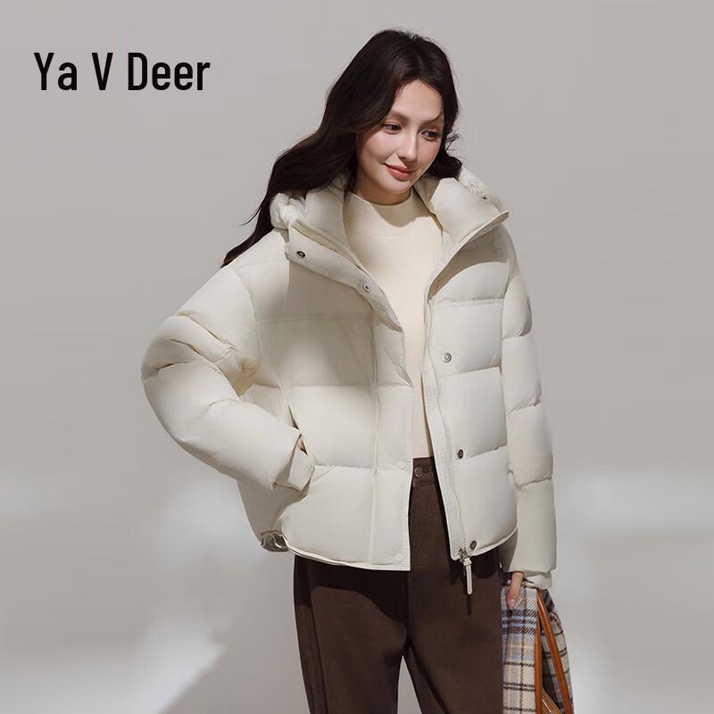 Yalu Women's 95% Duck Down Short Puffer Jacket