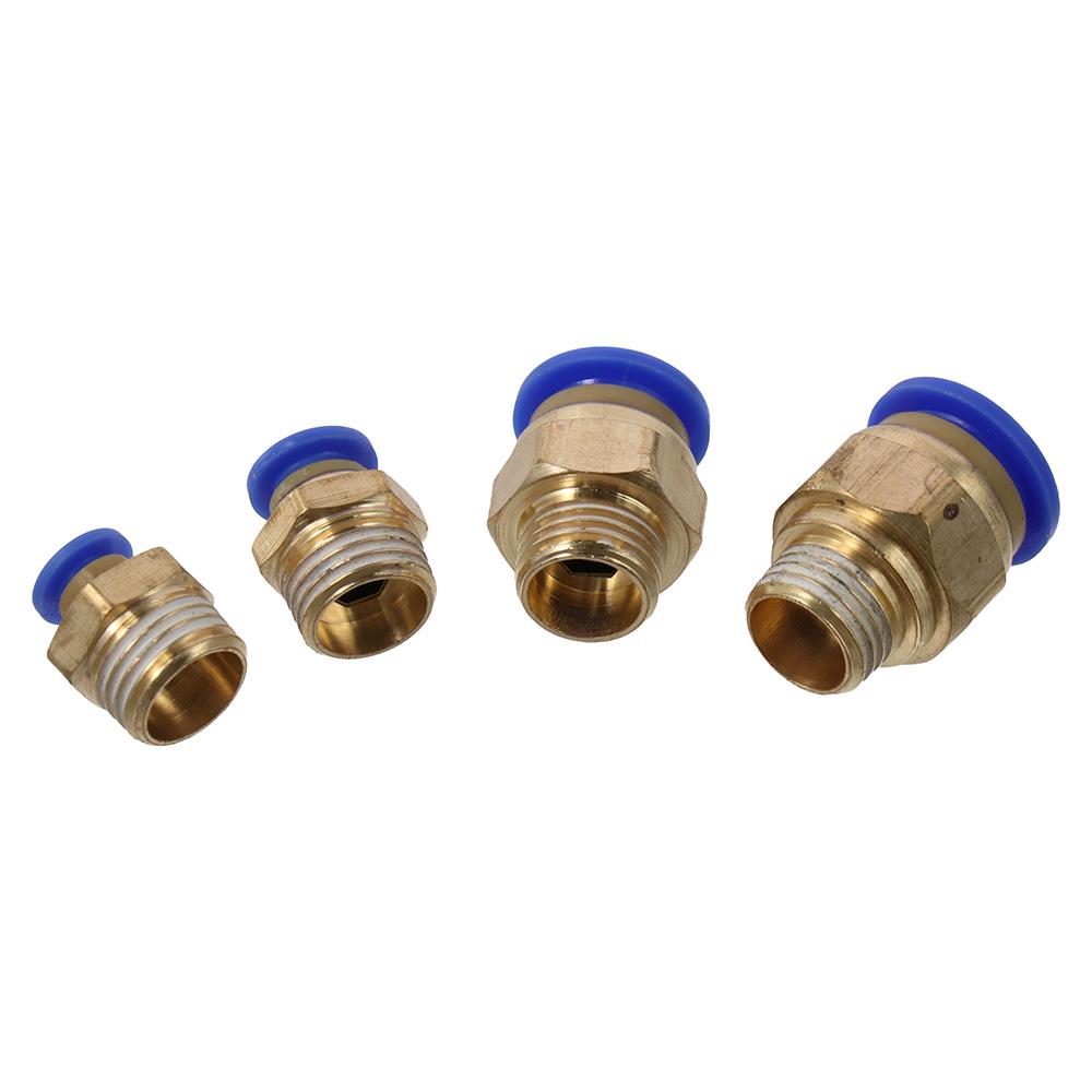 4pcs G1/4 Male Push-to-connect Tube Connection