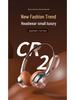 2025 Berlin Sound CR-20 Retro Over-Ear Wireless Bluetooth Noise-Cancelling Headphones with Long Battery Life