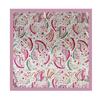 New 90-colour Satin Paisley and Cashew Flower Print Square Scarf, Headscarf or Decorative Scarf