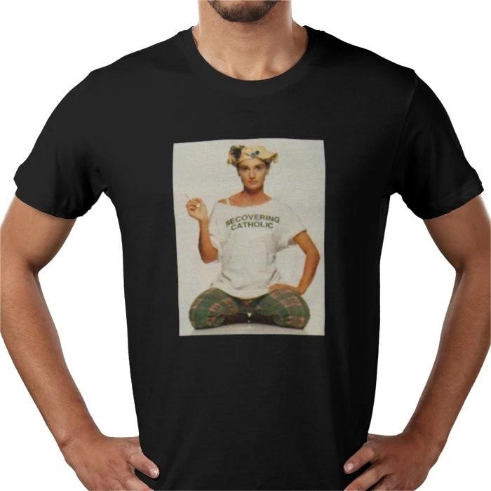 

Sinead O connor Recovering Catholic Tribute music T shirt Tee 100% cotton - UK S
