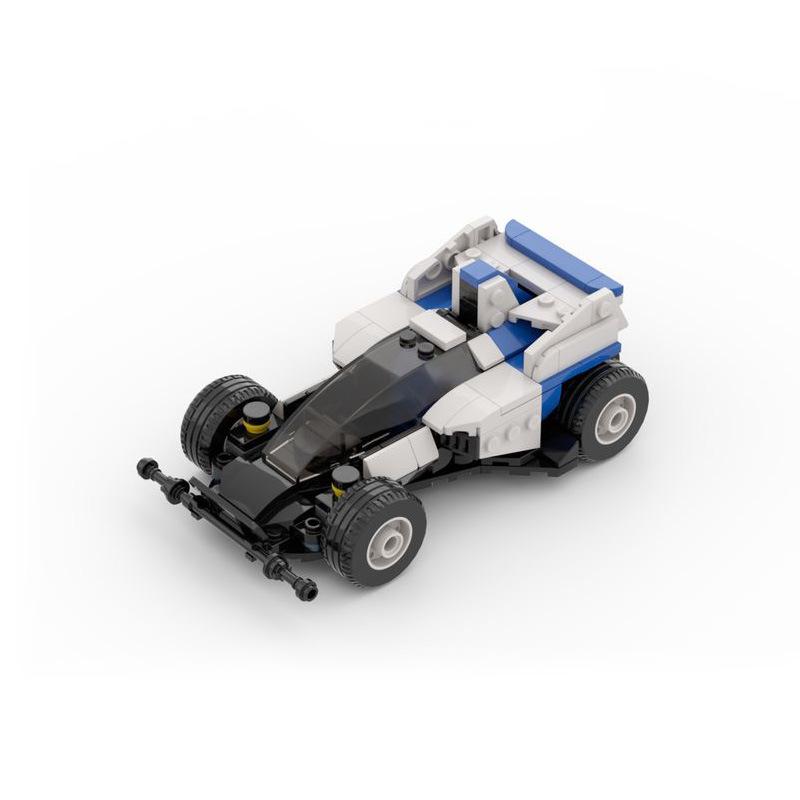 

MOC 8-Stud 4WD Racing Car for Boys - Compatible with Lego Speed Series