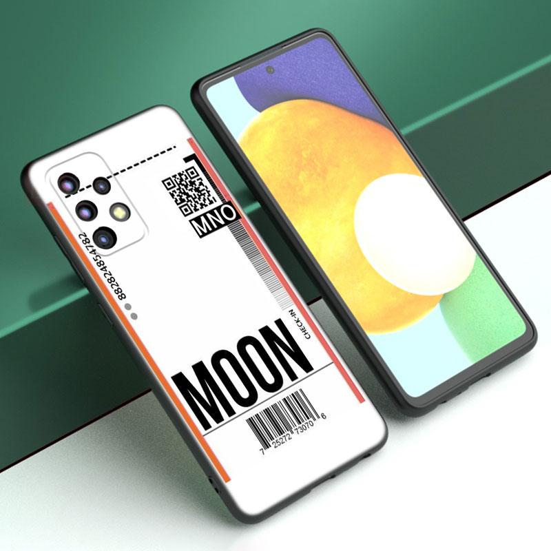 Travel Ticket Label Paris Phone Case For Samsung A21 A30 A50 A52 S A13 A22 A23 A32 A53 A73 5G A11 A12 A31 A33 A51 A70 A71 A72