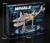 Cross-Border Compatible Lego Bricks: Mechanical Whale Assembly Model - Building Blocks Toy for Boys