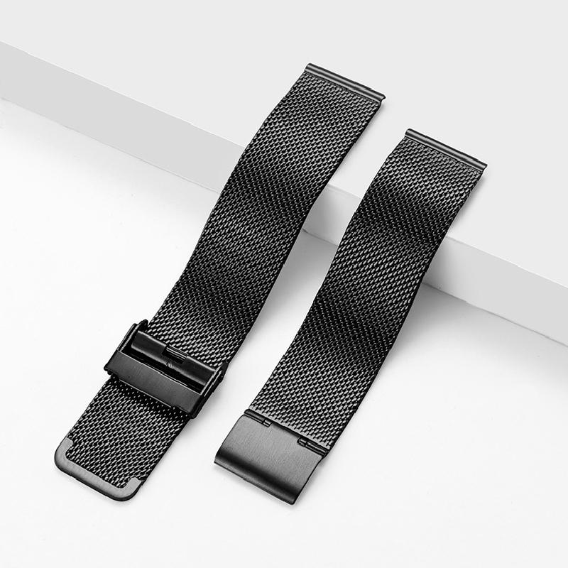 Milanese Mesh Stainless Steel Watch Band Bracelet 12mm 14mm 16mm 18mm 19mm 20mm 21mm 22mm Unisex Replacement Strap Accessory